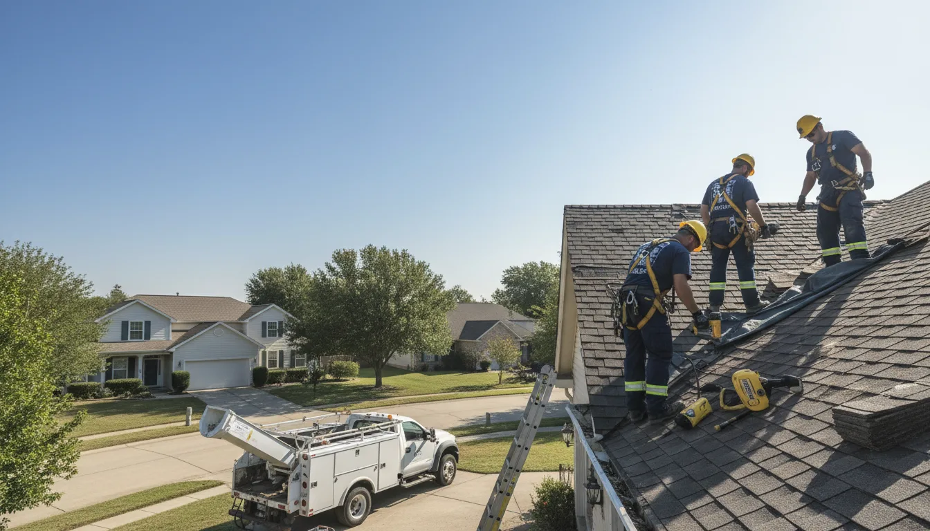 Emergency Roof Repair in New Baden, IL near me